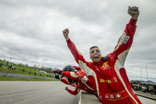 #61 Ferrari 488 GT3 of Miguel Molina and Toni Vilander, Castrol Victoria Day SpeedFest Weekend, Clarington ON
 | Brian Cleary/SRO