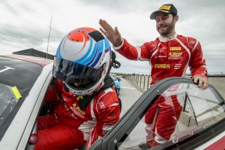 #61 Ferrari 488 GT3 of Miguel Molina and Toni Vilander, Castrol Victoria Day SpeedFest Weekend, Clarington ON
 | Brian Cleary/SRO