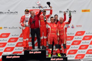 #61 Ferrari 488 GT3 of Miguel Molina and Toni Vilander 

Castrol Victoria Day SpeedFest Weekend, Clarington ON | Gavin Baker/SRO
