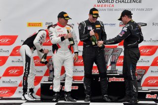 #5 Acura NSX of Till Bechtolsheimer and Marc Miller, Martin Barkey, and Kyle Marcelli, George Kurtz, and Colin Braun

Castrol Victoria Day SpeedFest Weekend, Clarington ON | Gavin Baker/SRO
