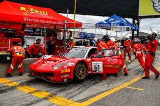 #61 Ferrari 488 GT3 of Miguel Molina and Toni Vilander 

Castrol Victoria Day SpeedFest Weekend, Clarington ON | Gavin Baker/SRO
