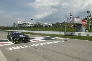 #9 Bentley Continental GT3 of Alvaro Parente and Andy Soucek, Castrol Victoria Day SpeedFest Weekend, Clarington ON
 | Brian Cleary/SRO