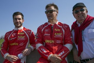 #61 Ferrari 488 GT3 of Miguel Molina and Toni Vilander, Castrol Victoria Day SpeedFest Weekend, Clarington ON
 | Brian Cleary/SRO