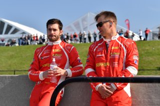 #61 Ferrari 488 GT3 of Miguel Molina and Toni Vilander 

Castrol Victoria Day SpeedFest Weekend, Clarington ON | Gavin Baker/SRO
