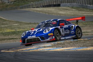 #14, GMG Racing, Porsche 911 GT3 R (991), James Sofronas and Dirk Werner, SRO at Sonoma Raceway, Sonoma CA
 | Brian Cleary/SRO
     