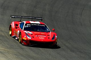 #61 Ferrari 488 GT3 of Miguel Molina and Toni Vilander 

SRO at Sonoma Raceway, Sonoma CA | Gavin Baker/SRO
