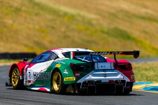 #7 Ferrari 488 GT3 of Martin Fuentes and Caeser Bacarella 

SRO at Sonoma Raceway, Sonoma CA | Fabian Lagunas/SRO