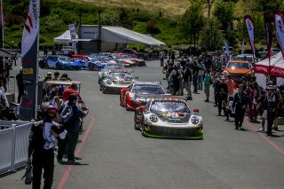 #22, Alegra Motorsports, Porsche 911 GT3 R (991), Michael De Quesada and Daniel Morad, Insync Healthcare Solutions, SRO at Sonoma Raceway, Sonoma CA
 | Brian Cleary/SRO
