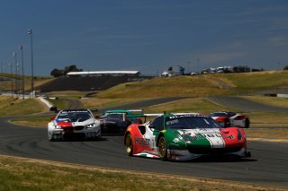 #7 Ferrari 488 GT3 of Martin Fuentes and Caeser Bacarella 

SRO at Sonoma Raceway, Sonoma CA | Gavin Baker/SRO
