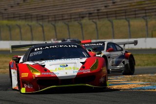 #19 Ferrari 488 GT3 of Christopher Cagnazzi and Andy Lally 

SRO at Sonoma Raceway, Sonoma CA | Gavin Baker/SRO
