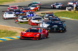 #61 Ferrari 488 GT3 of Miguel Molina and Toni Vilander 

SRO at Sonoma Raceway, Sonoma CA | Fabian Lagunas/SRO