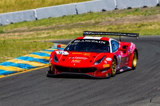 #61 Ferrari 488 GT3 of Miguel Molina and Toni Vilander 

SRO at Sonoma Raceway, Sonoma CA | Fabian Lagunas/SRO