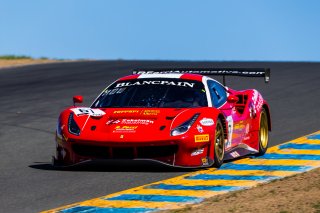 #61 Ferrari 488 GT3 of Miguel Molina and Toni Vilander 

SRO at Sonoma Raceway, Sonoma CA | Fabian Lagunas/SRO