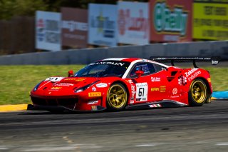 #61 Ferrari 488 GT3 of Miguel Molina and Toni Vilander 

SRO at Sonoma Raceway, Sonoma CA | Fabian Lagunas/SRO