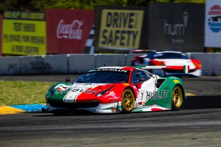 #7 Ferrari 488 GT3 of Martin Fuentes and Caeser Bacarella 

SRO at Sonoma Raceway, Sonoma CA | Fabian Lagunas/SRO