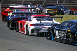 #04, DXDT Racing, Mercedes-AMG GT3, George Kurtz and Colin Braun, Crowdstrike, SRO at Sonoma Raceway, Sonoma CA
 | Brian Cleary/SRO
