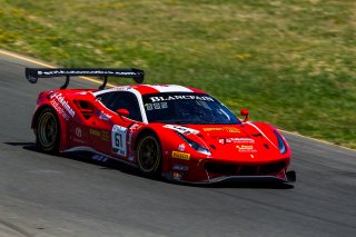#61 Ferrari 488 GT3 of Miguel Molina and Toni Vilander 

SRO at Sonoma Raceway, Sonoma CA | Fabian Lagunas/SRO