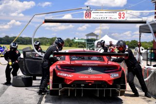 #93 GT3 Pro-Am, Racers Edge Motorsports, Shelby Blackstock, Trent Hindman, Acura NSX GT3, 2020 SRO Motorsports Group - VIRginia International Raceway, Alton VA
 | SRO Motorsports Group