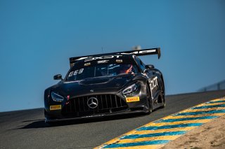 #63 Mercedes-AMG GT3 of David Askew and Ryan Dalziel, DXDT Racing, GT3 Pro-Am, 2020 SRO Motorsports Group - Sonoma Raceway, Sonoma CA
 | Regis Lefebure/SRO                                       