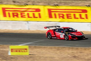 #93 Acura NSX GT3 of Shelby Blackstock and Trent Hindman, Racers Edge Motorsports, GT3 Pro-Am, 2020 SRO Motorsports Group - Sonoma Raceway, Sonoma CA
 | Regis Lefebure/SRO                                       