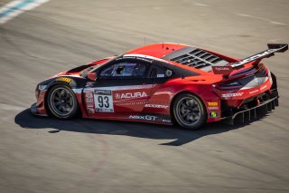 #93 Acura NSX GT3 of Shelby Blackstock and Trent Hindman, Racers Edge Motorsports, GT3 Pro-Am, 2020 SRO Motorsports Group - Sonoma Raceway, Sonoma CA
 | Regis Lefebure/SRO                                       