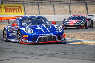 #14 Porsche 911 GT3 of James Sofronas and Jeroen Bleekemolen, GMG Racing, GT3 Pro-Am, 2020 SRO Motorsports Group - Sonoma Raceway, Sonoma CA
 | Brian Cleary    