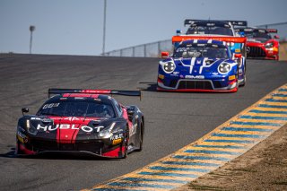 #1 Ferrari 488 GT3 of Martin Fuentes and Rodrigo Baptista, TR3 Racing, GT3 Pro-Am, 2020 SRO Motorsports Group - Sonoma Raceway, Sonoma CA
 | Brian Cleary    