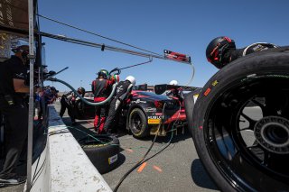 #1 Ferrari 488 GT3 of Martin Fuentes and Rodrigo Baptista, TR3 Racing, GT3 Pro-Am, 2020 SRO Motorsports Group - Sonoma Raceway, Sonoma CA
 | Brian Cleary                                             