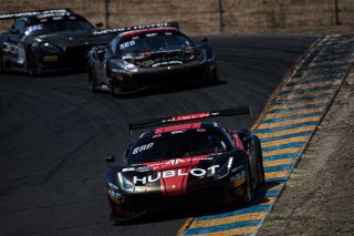 #1 Ferrari 488 GT3 of Martin Fuentes and Rodrigo Baptista, TR3 Racing, GT3 Pro-Am, 2020 SRO Motorsports Group - Sonoma Raceway, Sonoma CA
 | Brian Cleary                                             