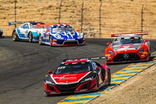 #93 Acura NSX GT3 of Shelby Blackstock and Trent Hindman, Racers Edge Motorsports, GT3 Pro-Am, 2020 SRO Motorsports Group - Sonoma Raceway, Sonoma CA
 | Brian Cleary      