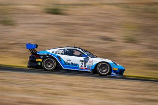#20 Porsche 911 GT3 R of Fred Poordad and Max Root, Wright Motorsports, GT3 Am, 2020 SRO Motorsports Group - Sonoma Raceway, Sonoma CA
 | Brian Cleary      