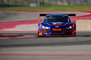 #14 Audi R8 LMS Ultra of James Sofronas, GMG Racing, GT Sports Club, Titanium  
2020 SRO Motorsports Group - COTA2, Austin TX
Photographer: Gavin Baker/SRO | © 2020 Gavin Baker
