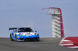 #20 Porsche 911 GT3 R of Fred Poordad and Jan Heylen, Wright Motorsports,, GT3 Am,   
2020 SRO Motorsports Group - COTA2, Austin TX
Photographer: Gavin Baker/SRO | © 2020 Gavin Baker
