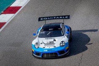 #20 Porsche 911 GT3 R of Fred Poordad and Jan Heylen, Wright Motorsports, GT3 Am, SRO America, Circuit of the Americas, Austin TX, September 2020.
 | Brian Cleary/SRO