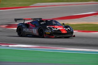#1 Ferrari 488 GT3 of Martin Fuentes and Rodrigo Baptista, TR3 Racing, GT3 Pro-Am,    
2020 SRO Motorsports Group - COTA2, Austin TX
Photographer: Gavin Baker/SRO | &copy; 2020 Gavin Baker
