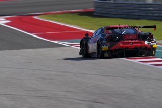 #1 Ferrari 488 GT3 of Martin Fuentes and Rodrigo Baptista, TR3 Racing, GT3 Pro-Am,    
2020 SRO Motorsports Group - COTA2, Austin TX
Photographer: Gavin Baker/SRO | &copy; 2020 Gavin Baker

