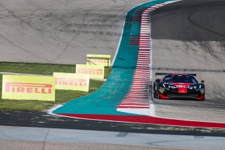 #1 Ferrari 488 GT3 of Martin Fuentes and Rodrigo Baptista, TR3 Racing, GT3 Pro-Am, SRO America, Circuit of the Americas, Austin TX, September 2020.
 | Sarah Weeks/SRO             