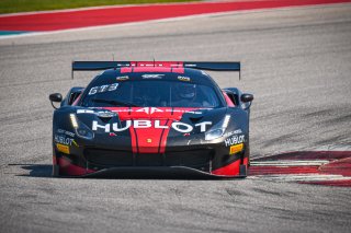 #1 Ferrari 488 GT3 of Martin Fuentes and Rodrigo Baptista, TR3 Racing, GT3 Pro-Am, SRO America, Circuit of the Americas, Austin TX, September 2020.
 | SRO Motorsports Group