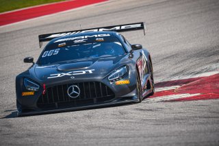 #63 Mercedes-AMG GT3 of David Askew and Ryan Dalziel, DXDT Racing, GT3 Pro-Am, SRO America, Circuit of the Americas, Austin TX, September 2020.
 | SRO Motorsports Group