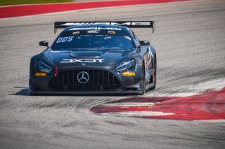 #63 Mercedes-AMG GT3 of David Askew and Ryan Dalziel, DXDT Racing, GT3 Pro-Am, SRO America, Circuit of the Americas, Austin TX, September 2020.
 | SRO Motorsports Group