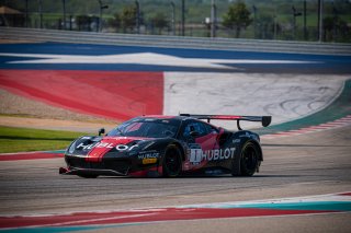 #1 Ferrari 488 GT3 of Martin Fuentes and Rodrigo Baptista, TR3 Racing, GT3 Pro-Am, SRO America, Circuit of the Americas, Austin TX, September 2020.
 | SRO Motorsports Group