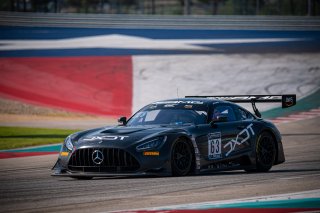 #63 Mercedes-AMG GT3 of David Askew and Ryan Dalziel, DXDT Racing, GT3 Pro-Am, SRO America, Circuit of the Americas, Austin TX, September 2020.
 | SRO Motorsports Group