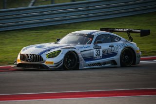 #33 Mercedes-AMG GT3 of Alec Udell and Russell Ward, Winward Racing, GT3 Pro-Am, SRO America, Circuit of the Americas, Austin TX, September 2020.
 | Sarah Weeks/SRO             