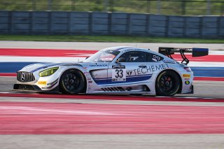 #33 Mercedes-AMG GT3 of Alec Udell and Russell Ward, Winward Racing, GT3 Pro-Am, SRO America, Circuit of the Americas, Austin TX, September 2020.
 | Sarah Weeks/SRO             