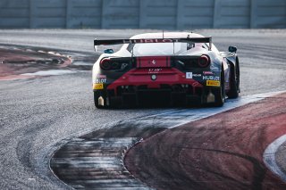 #1 Ferrari 488 GT3 of Martin Fuentes and Rodrigo Baptista, TR3 Racing, GT3 Pro-Am, SRO America, Circuit of the Americas, Austin TX, September 2020.
 | Sarah Weeks/SRO             