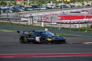 #31 Ferrari 488 GT3 of Mark Issa, TR3 Racing, GT Sports Club, Overall, SRO America, Circuit of the Americas, Austin TX, September 2020.
 | SRO Motorsports Group