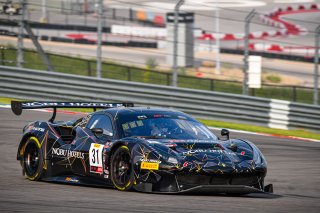 #31 Ferrari 488 GT3 of Mark Issa, TR3 Racing, GT Sports Club, Overall, SRO America, Circuit of the Americas, Austin TX, September 2020.
 | SRO Motorsports Group