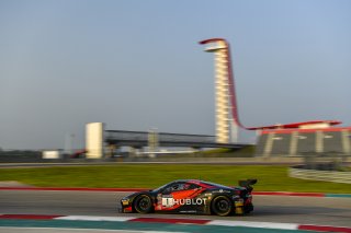 #1 Ferrari 488 GT3 of Martin Fuentes and Rodrigo Baptista, TR3 Racing, GT3 Pro-Am, 2020 SRO Motorsports Group - COTA2, Austin TX
 | SRO Motorsports Group