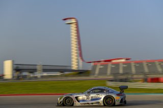 #33 Mercedes-AMG GT3 of Alec Udell and Russell Ward, Winward Racing, GT3 Pro-Am, 2020 SRO Motorsports Group - COTA2, Austin TX
 | SRO Motorsports Group