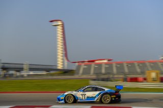 #20 Porsche 911 GT3 R of Fred Poordad and Jan Heylen, Wright Motorsports, GT3 Am, 2020 SRO Motorsports Group - COTA2, Austin TX
 | SRO Motorsports Group